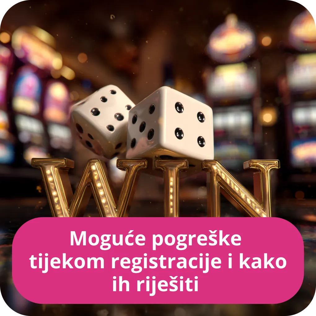 Moguće pogreške tijekom registracije i kako ih riješiti